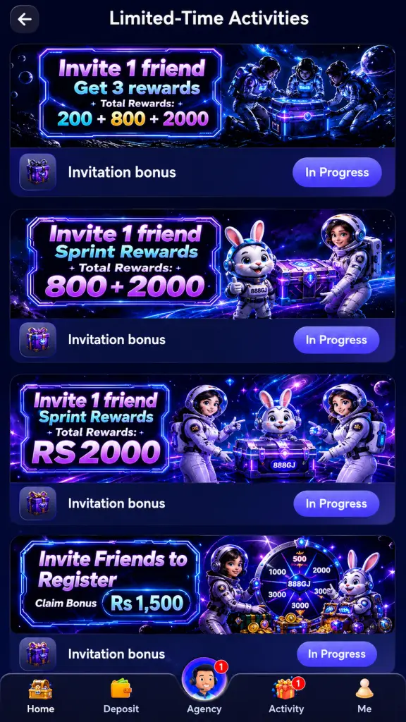 888GJ Game Download Real Earning Platform for Pakistan 2026 screenshot