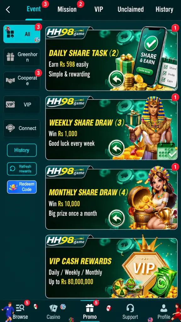 HH98 Game Download Best Gaming Platform for Android & iOS screenshot