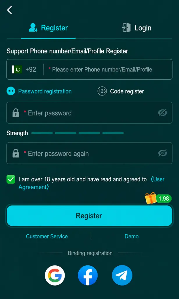 HH98 Game Download Best Gaming Platform for Android & iOS screenshot