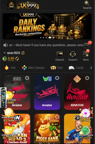 UK999 Game Download Best Earning APP for Android & iOS screenshot